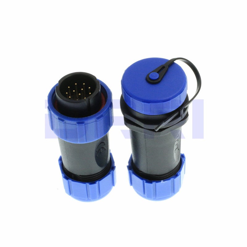 DRRI SP21 Docking Waterproof 12 pin Aviation Connector ip68 Power Cable Connector for auto Electrical Industry (12Pin) - Image 4